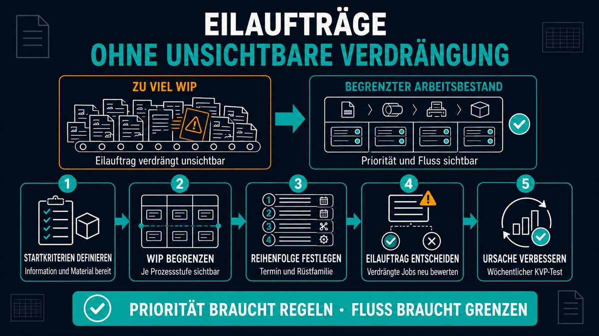 eilauftraege und wip im etikettendruck steuern