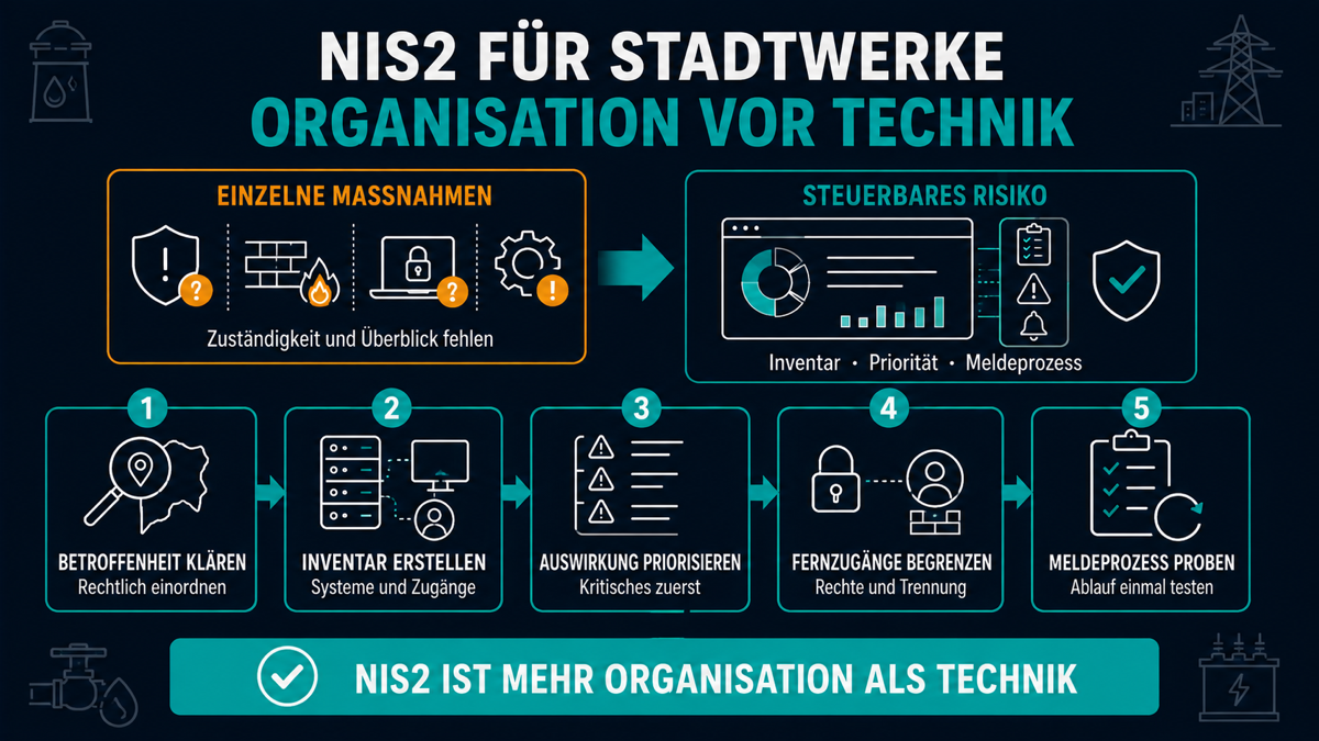 nis2 stadtwerke umsetzung